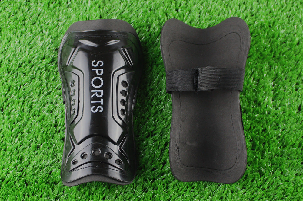 Soccer Convenient Solid Strap Shin Guard