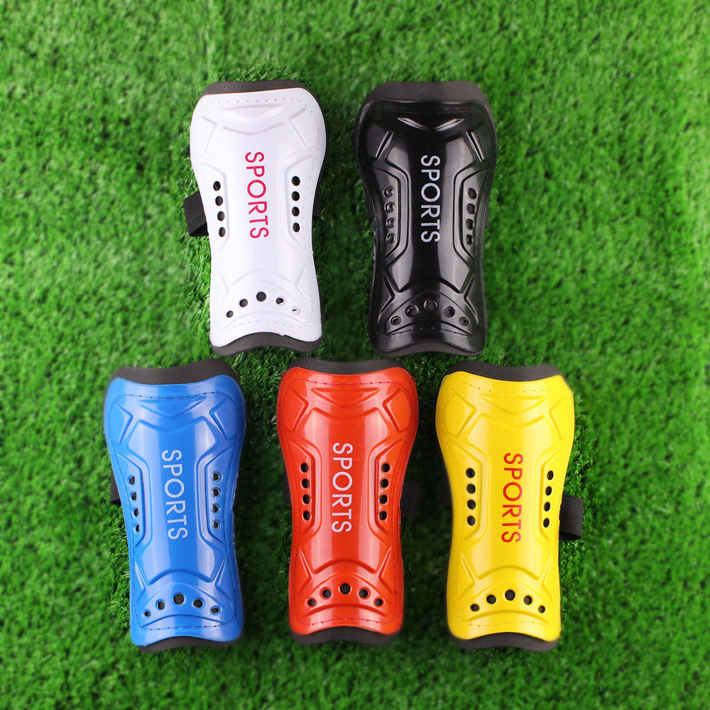 Soccer Convenient Solid Strap Shin Guard
