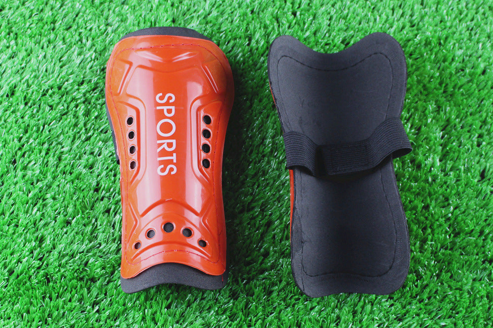 Soccer Convenient Solid Strap Shin Guard