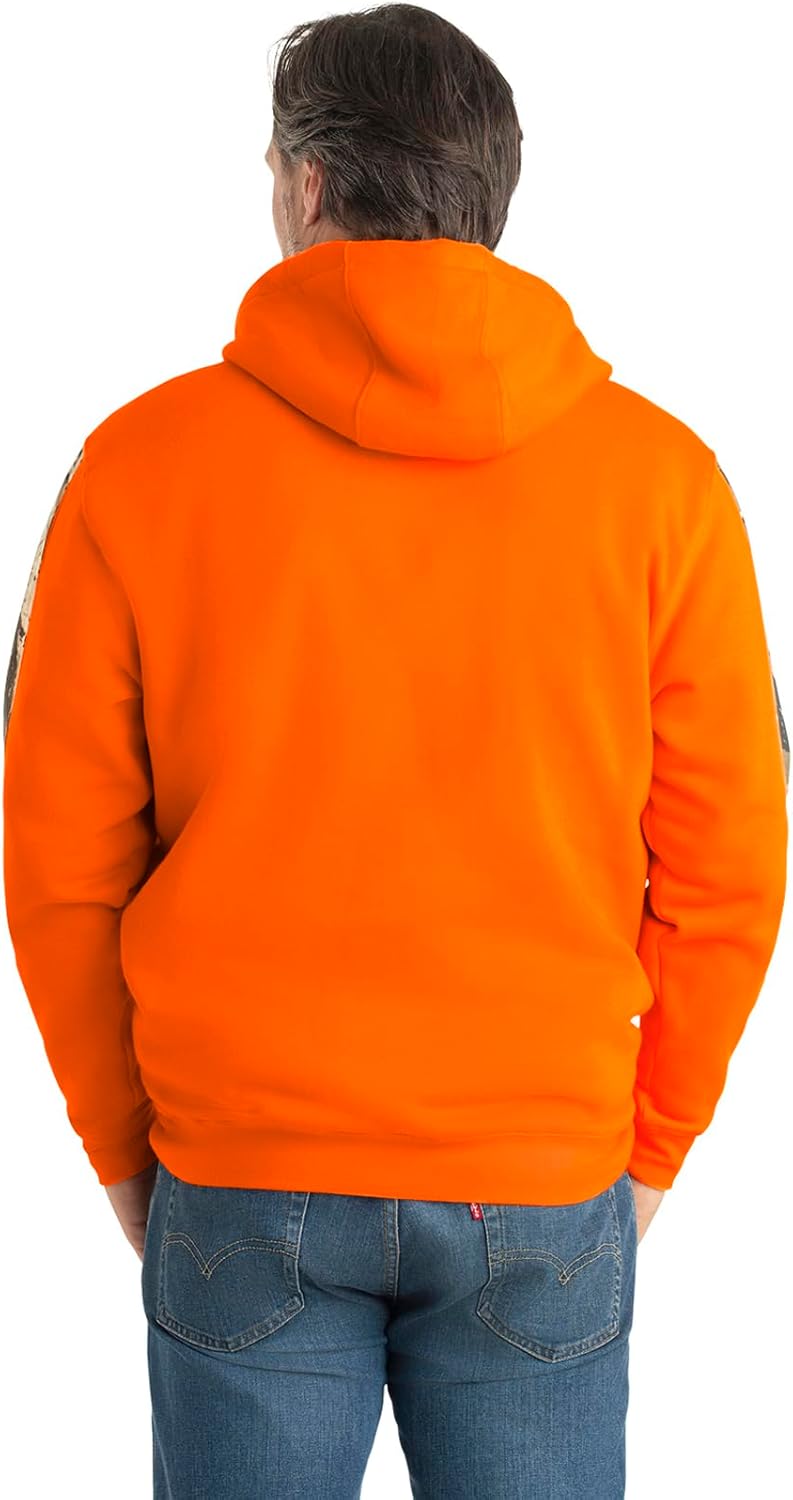 Legendary Whitetails Men’s Camo Hoodie Midweight V-Neck Design Pullover Sweatshirt