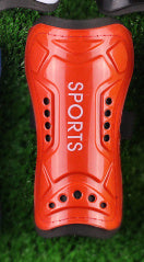 Soccer Convenient Solid Strap Shin Guard