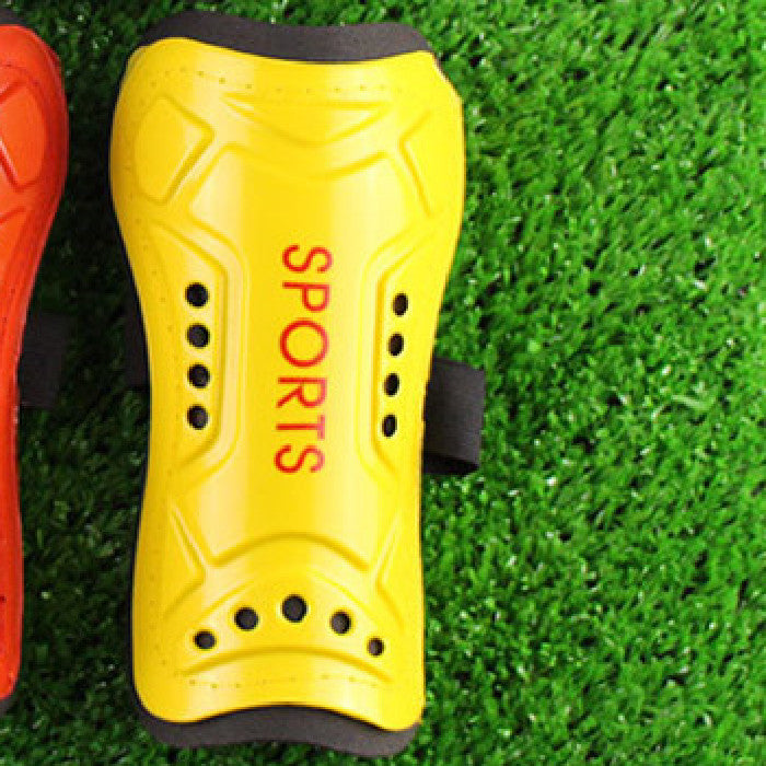 Soccer Convenient Solid Strap Shin Guard