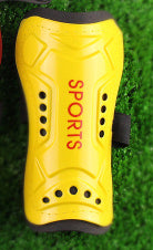 Soccer Convenient Solid Strap Shin Guard