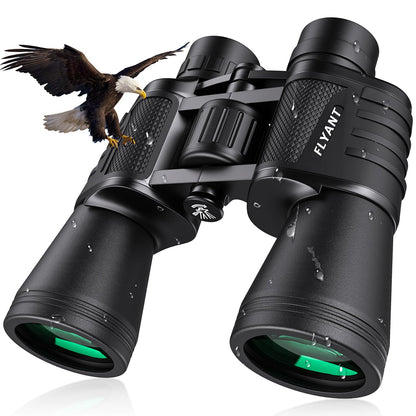20x50 High Powered Binoculars for Adults, Waterproof Compact Binoculars with Low Light Vision for Bird Watching Hunting Camping Travel Cruise Hiking Sports Stargazing, Christmas Birthday Gifts for Men