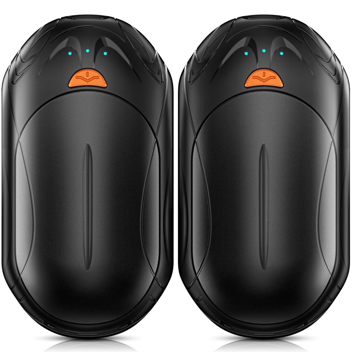 AI Hand Warmers Rechargeable 2 Pack,6000mAh Rechargeable Hand Warmer,20Hrs Long Heating Electric Hand Warmer,Portable Pocket Heater,Pocket Size Hand Warmer, Gifts for Christmas
