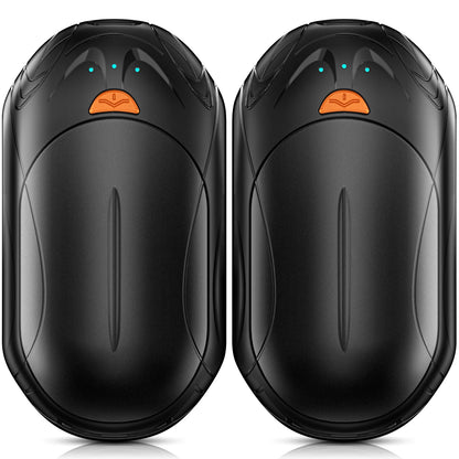 AI Hand Warmers Rechargeable 2 Pack,6000mAh Rechargeable Hand Warmer,20Hrs Long Heating Electric Hand Warmer,Portable Pocket Heater,Pocket Size Hand Warmer, Gifts for Christmas