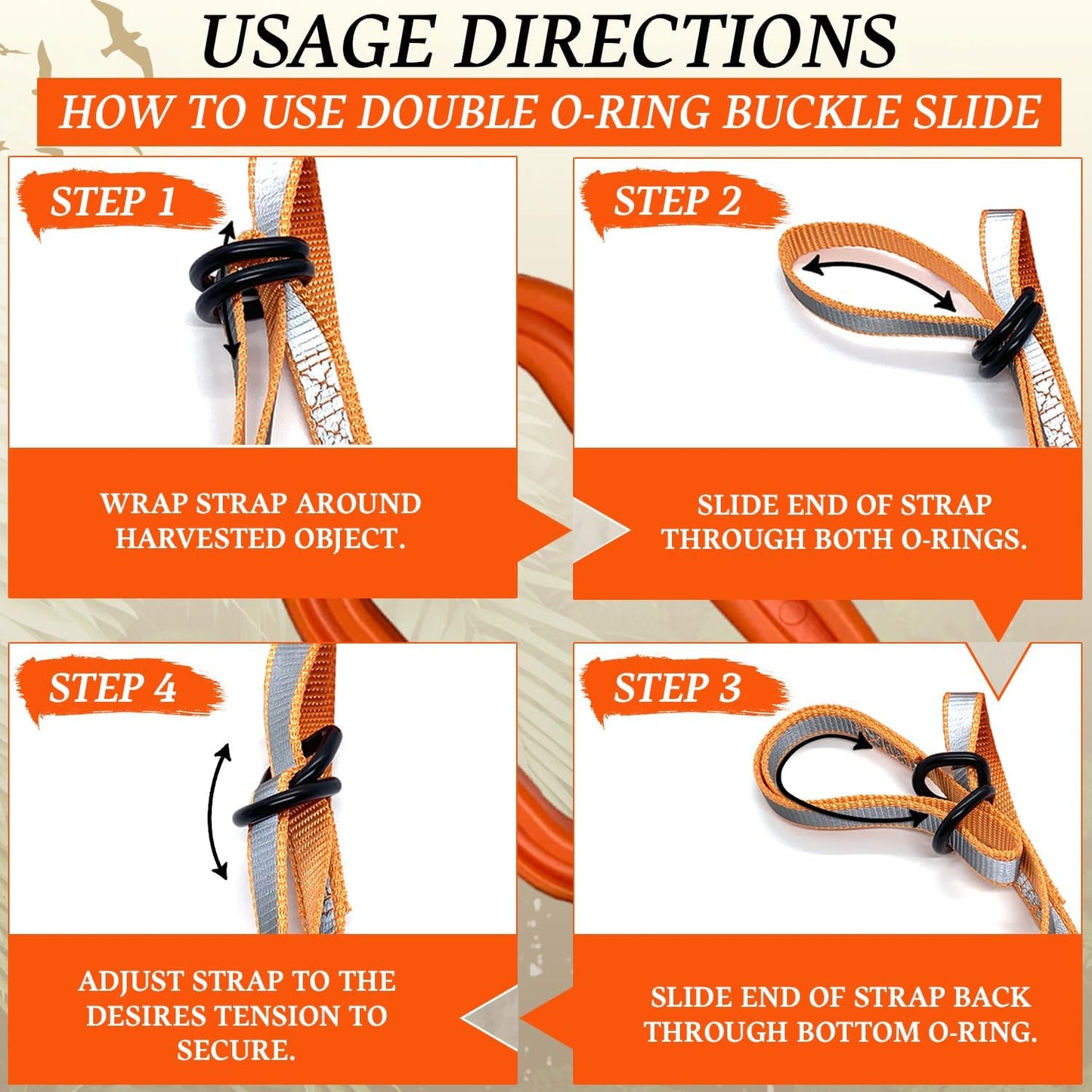 MULTUS Perfect Deer Drag Rope - Unique Hunting Gifts for Men - Essential Hunting Gear and Accessories - Deer Pull Strap