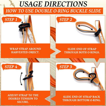 MULTUS Perfect Deer Drag Rope - Unique Hunting Gifts for Men - Essential Hunting Gear and Accessories - Deer Pull Strap