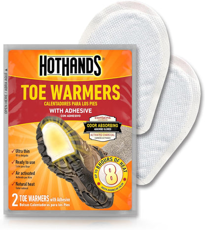 HotHands Toe, Hand, & Body Warmer Variety Pack - Long Lasting Safe Natural Odorless Air Activated Warmers
