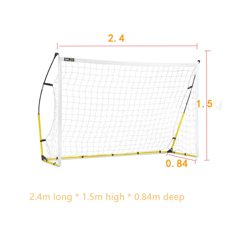 Quick Assembly Portable Soccer Net 3 Sizes