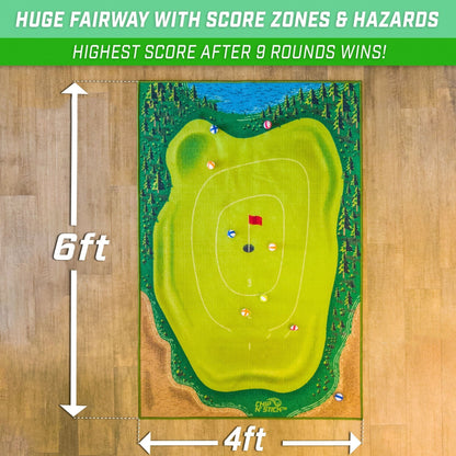 Golf Training Mat For Swing Parent-child Toys Ball Trace Directional Mat Swing Path Pads Swing Practice Pads